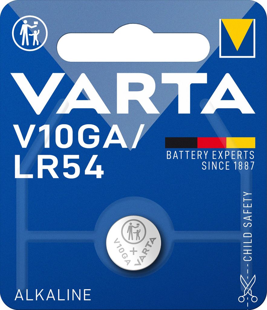 Varta Knopfzellen Batterie V10GA Professional Produktbild 