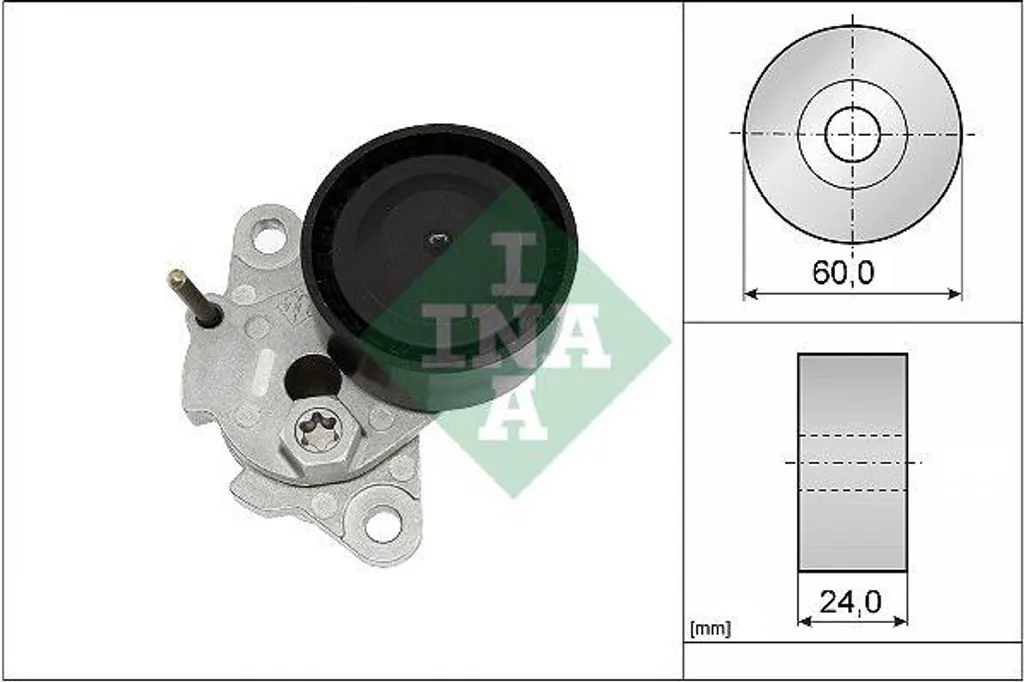 Supprimer Sifflement Courroie avec Tendeur INA 06K903133A pour VW et Audi