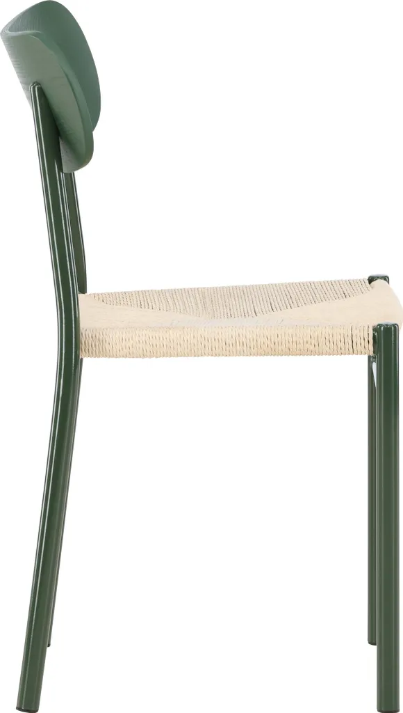 Chaise Polly Verte Empilable : La Solution Design pour Ranger Facilement