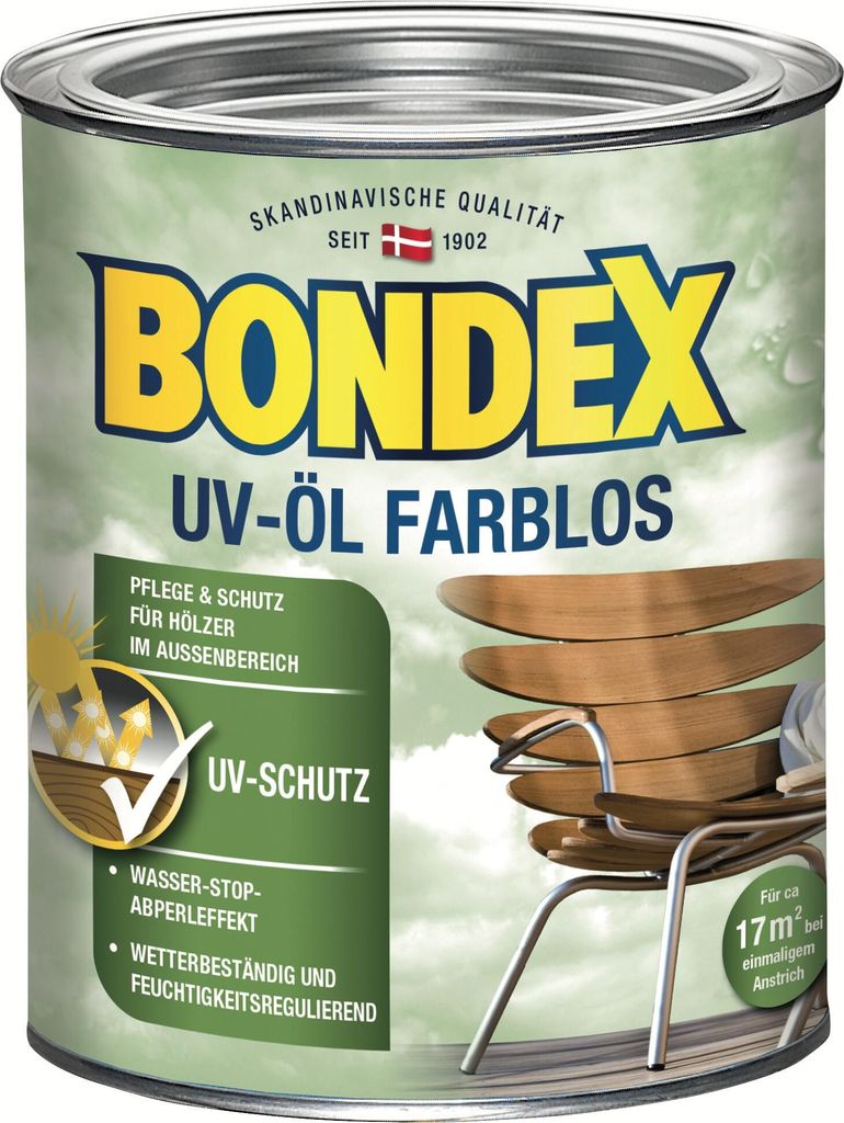 Bondex UV-Öl Universal farblos 0,75L Produktbild 