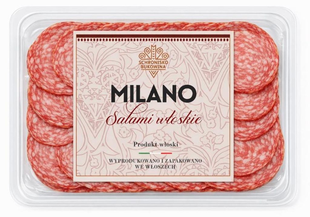 Salami Milano 80g - Schronisko Bukowina Produktbild 