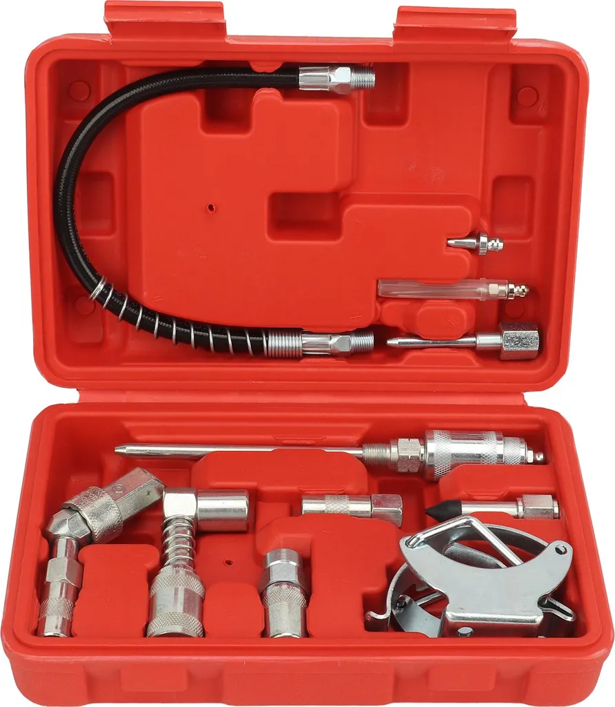 Kit lubrification à graisse avec raccord rapide étanche haute pression