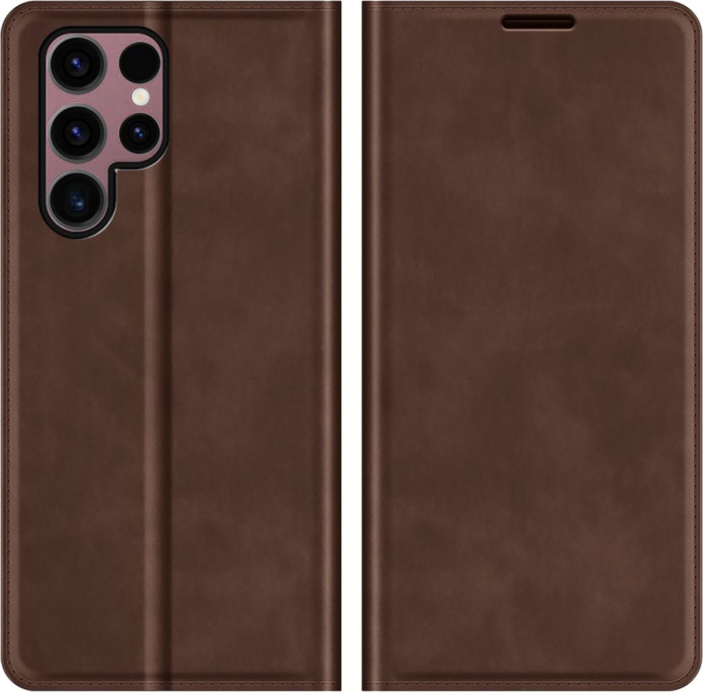 Hülle Samsung Galaxy S23 Ultra Schutzhülle - Cazy - Braun