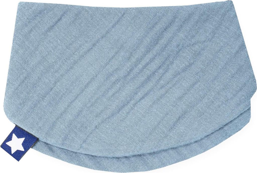 Julius Zöllner denim Halstuch Musselin