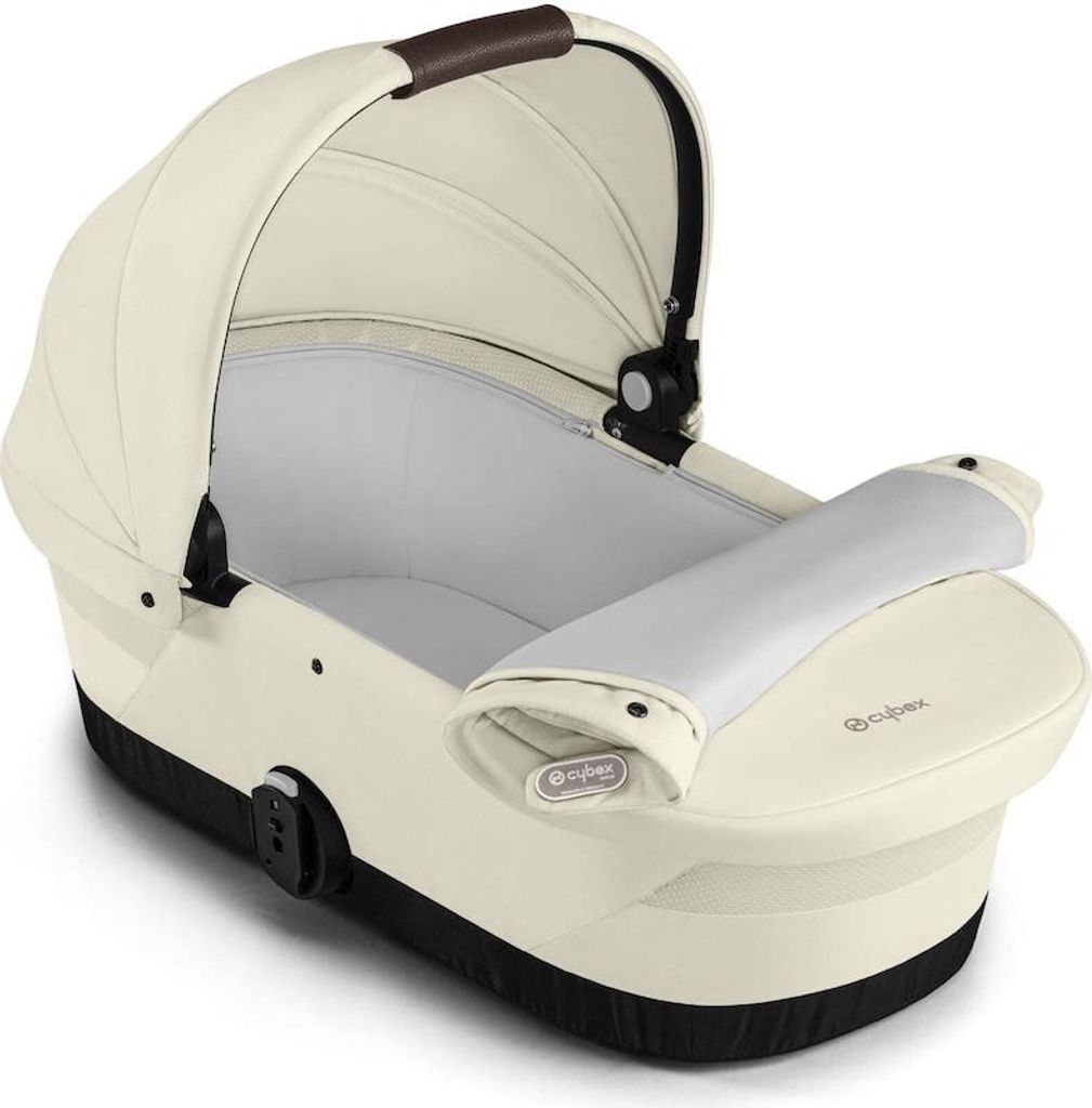 Cybex Gazelle S Kinderwagen inkl. Cot S Babywanne / Kombikinderwagen, Farbe:Seashell / Taupe