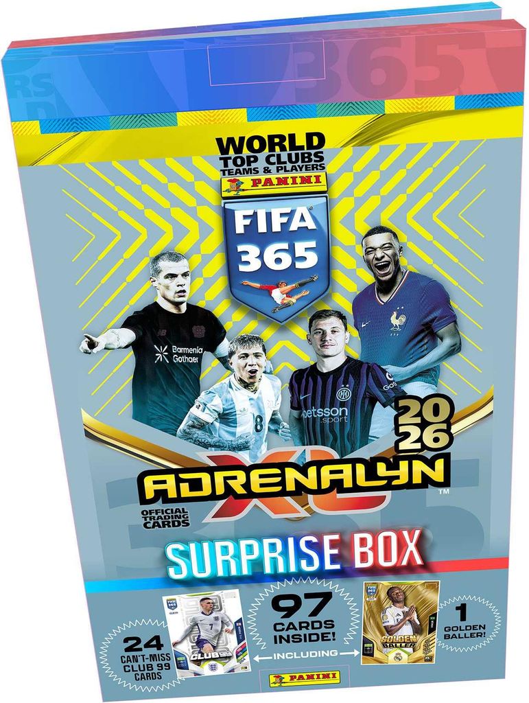 Panini FIFA 365 2026 Adrenalyn XL | Calendrier de l'Avent | Image du produit 