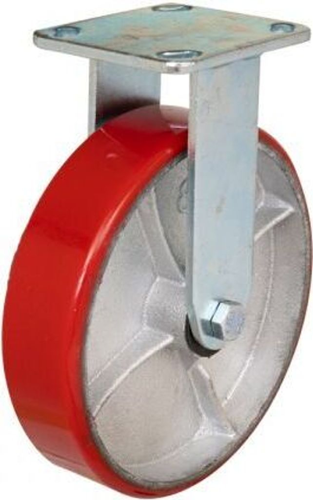 Bokwiel schwere Last 480 kg. 200 mm.