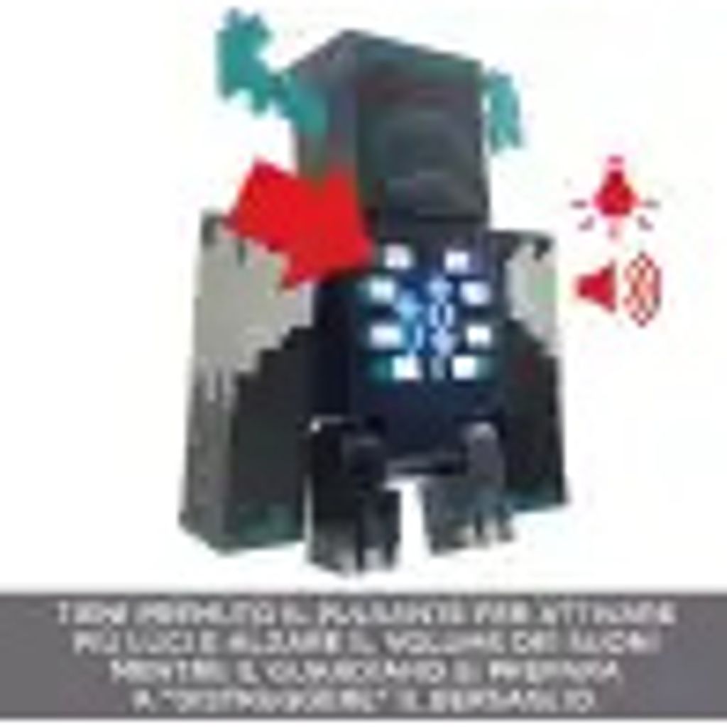 Minecraft Strážca, akčná figúrka so svetlom a zvukmi Obrázok produktu 12
