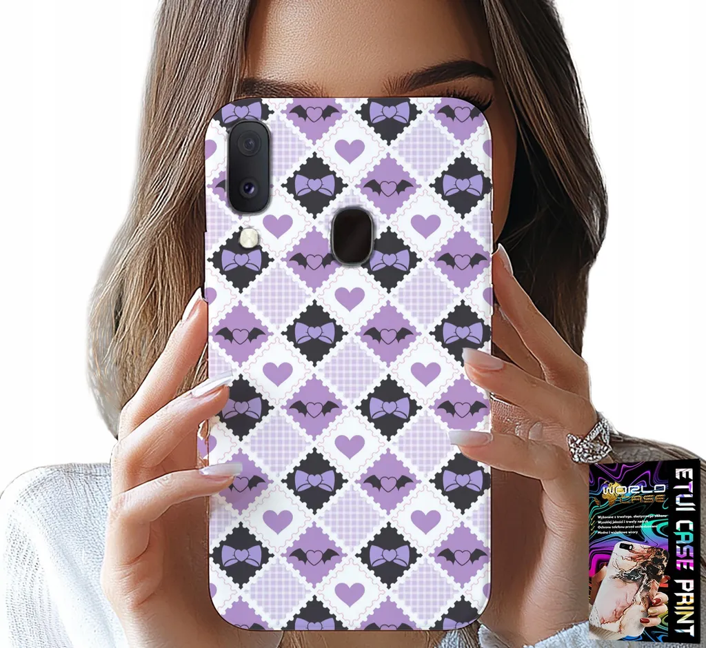 Kit Protezione 360 Samsung A40: Cover Hearts Fiocco + Vetro Antiscasso