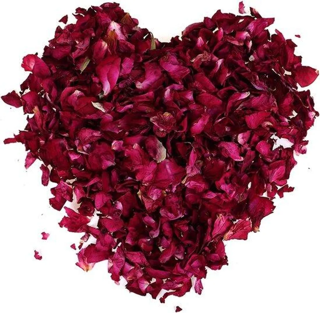 Confettis de Pétales de Rose Naturels 100g pour Mariage Écologique