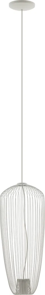 Suspension PUMPKIN S gris clair Nowodvorski 1xGU10 métal 200x27x27 cm