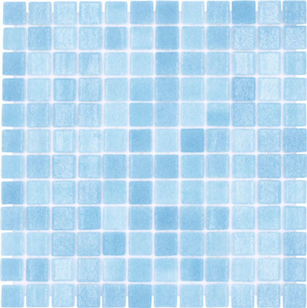 Glasmosaik VP501PUR für Poolbau blau 31,6x31,6 cm