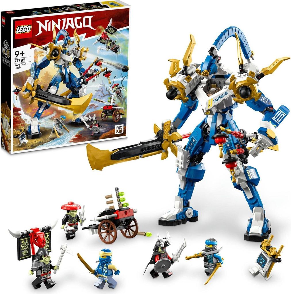 LEGO® 71785 LEGO® NINJAGO® 71785 Jays Titan-Mech Bausatz Image du produit 