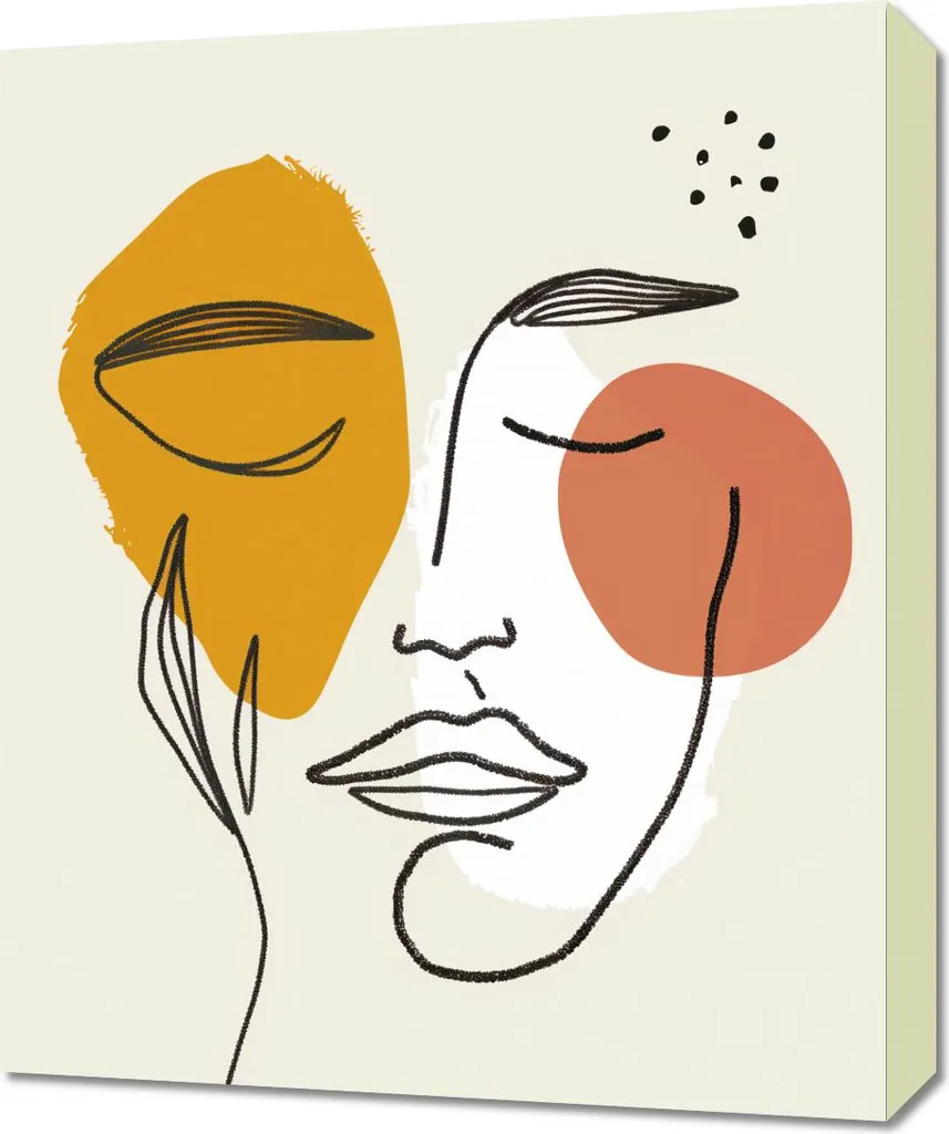 Art mural Murmures de la pièce 50x60 cm - Habiller vos murs avec style
