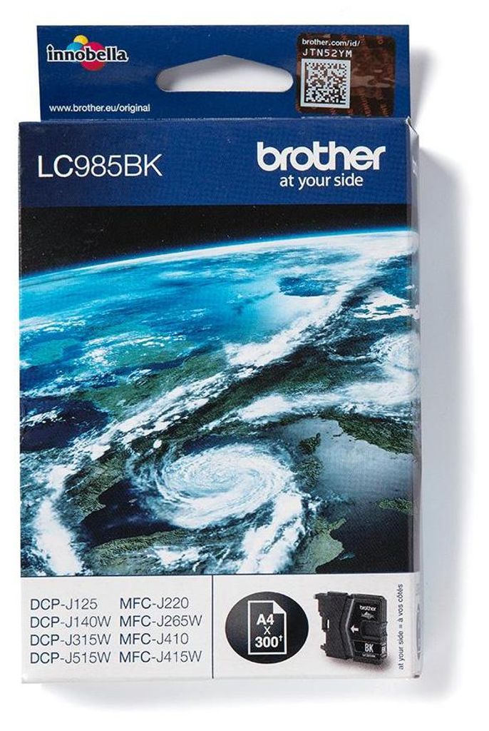 Czarny wkład do drukarki Brother LC985BK Zdjęcie produktu 