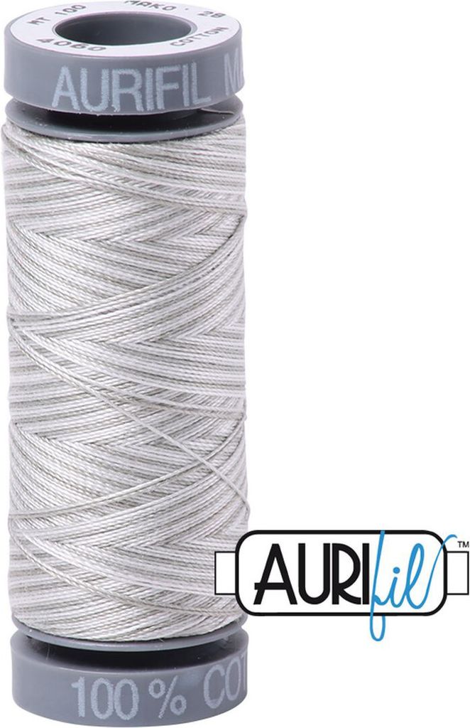 AURIfil Nähgarn MK28WT 750m, 100% Baumwolle : 4060 Silver Moon AURIfil: 4060 Silver Moon