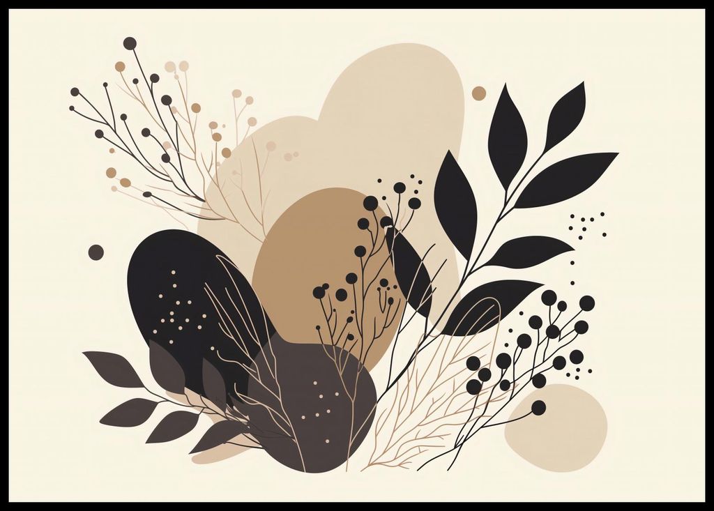 Plakat 84x59,5cm Harmonika der Natur