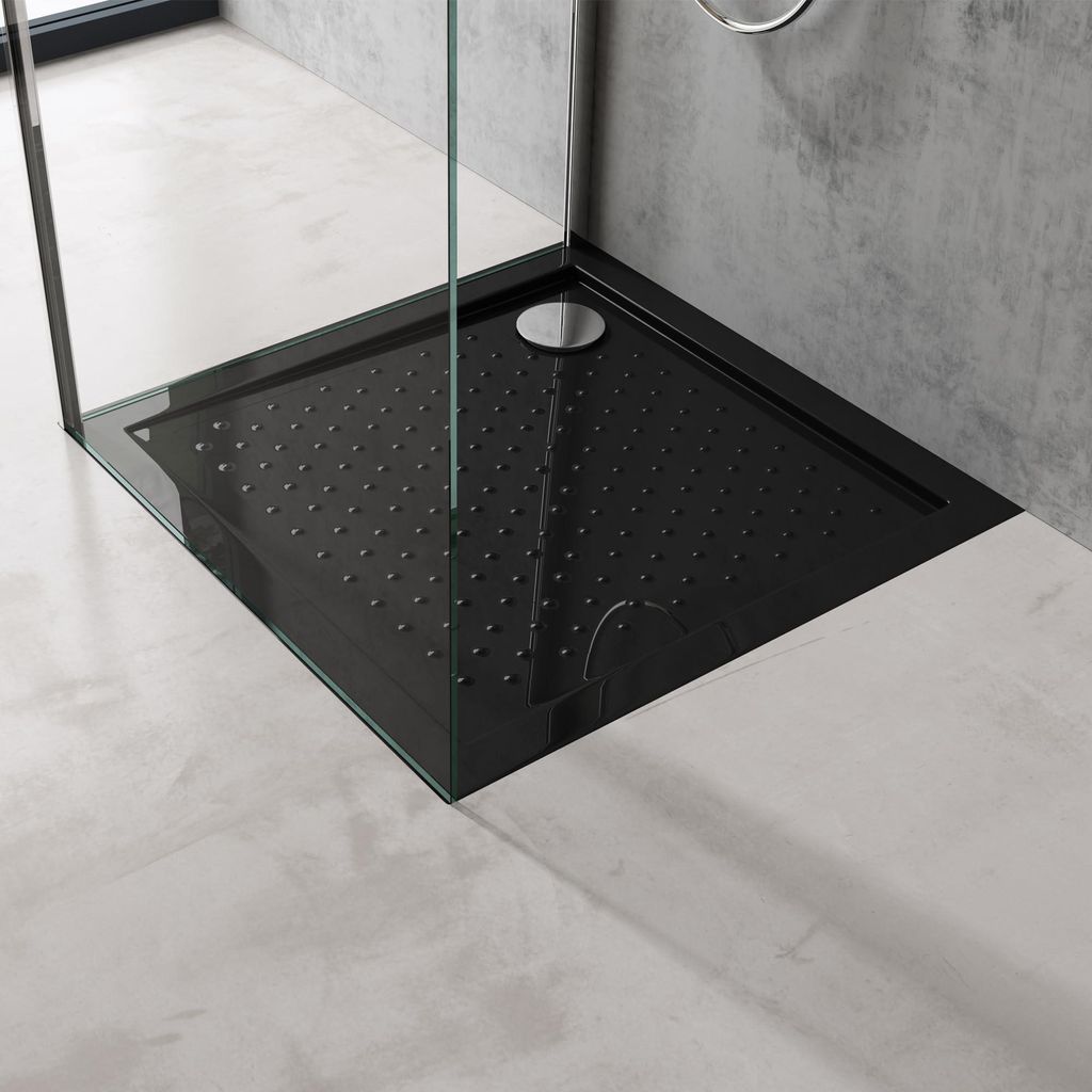 doporro Receveur de Douche Ultra Plat Bac à Douche Carré Image du produit 