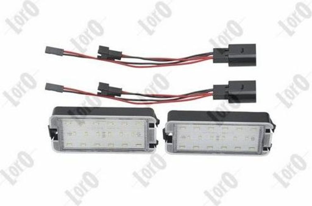 ABAKUS L46-210-0001LED Kennzeichenbeleuchtung OE 5P0943021 kompatibel mit Altea, Altea XL, Arosa, Cordoba, Ibiza, Leon, Toledo