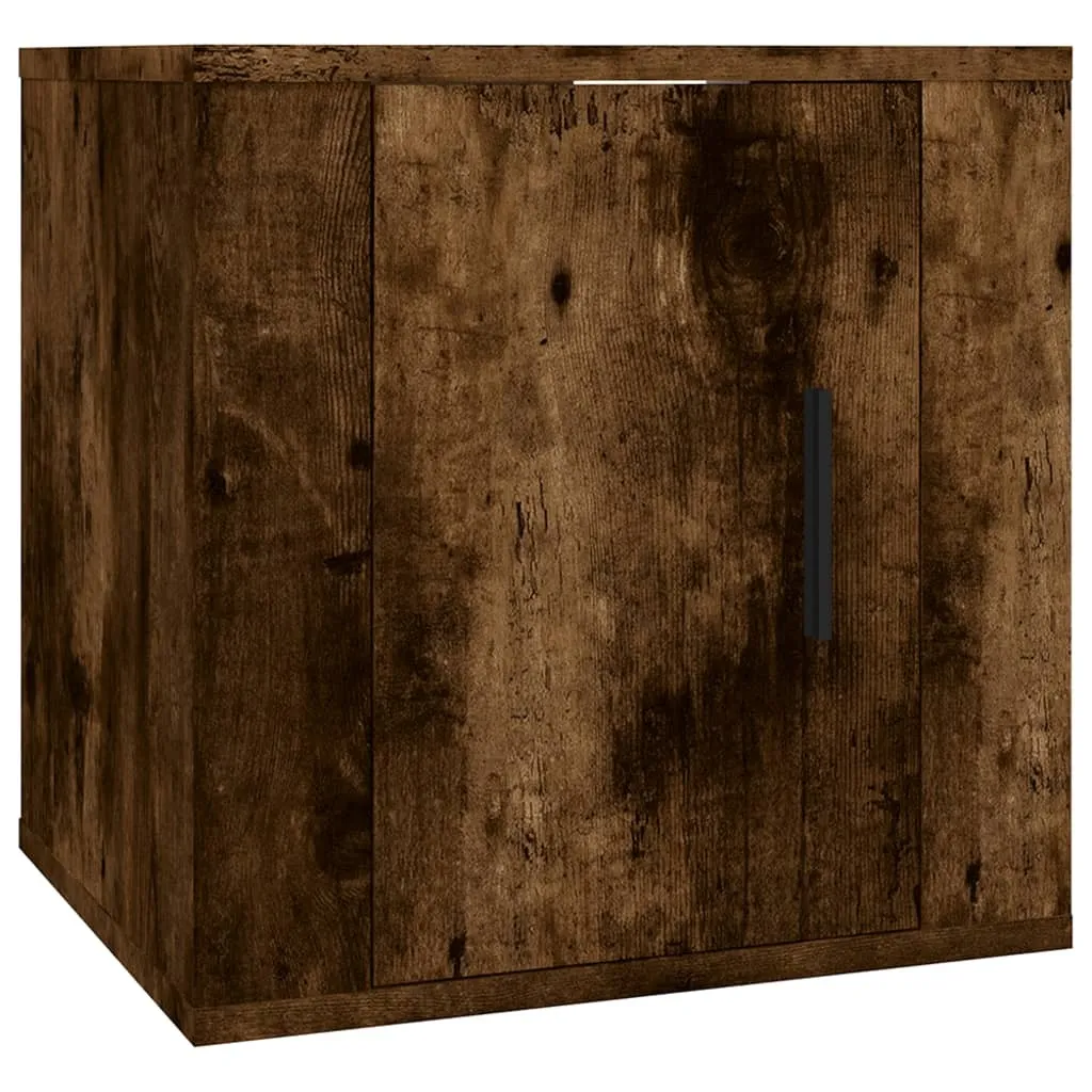 Mobiletto TV Rovere Fumo 40x34x40 | Offerta Arredo Casa Moderno