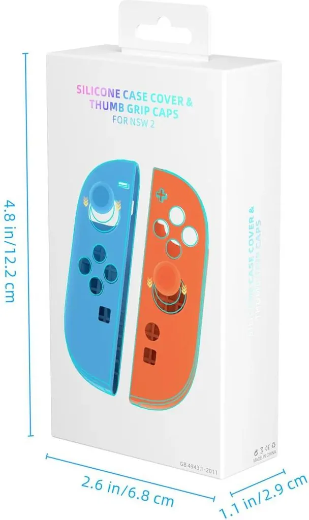 Kit Joy-Con Switch 2 Antidérapant et Antichoc avec Découpes Précises - 5