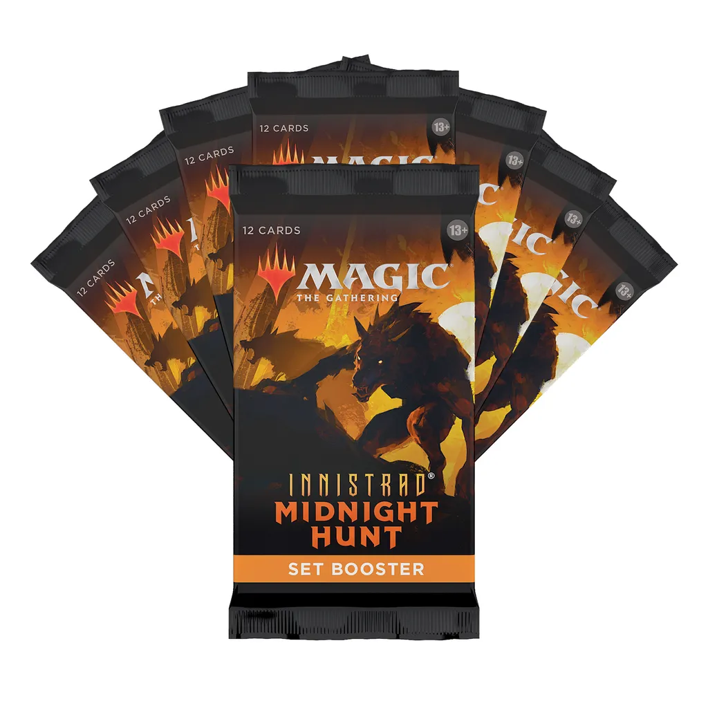 Magic The Gathering Innistrad Midnight Hunt Bundle Fat Pack - MTG - 5