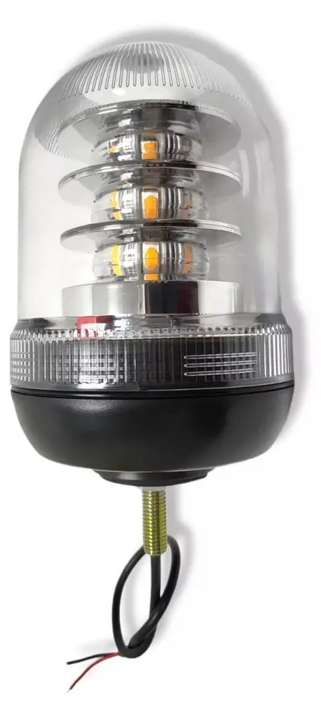 Feu de signalisation LED 12/24V rotatif et clignotant ECE R65 R10
