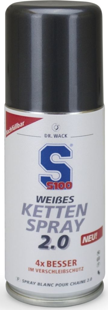 S100 Weisses Kettenspray 100 ml Produktbild 