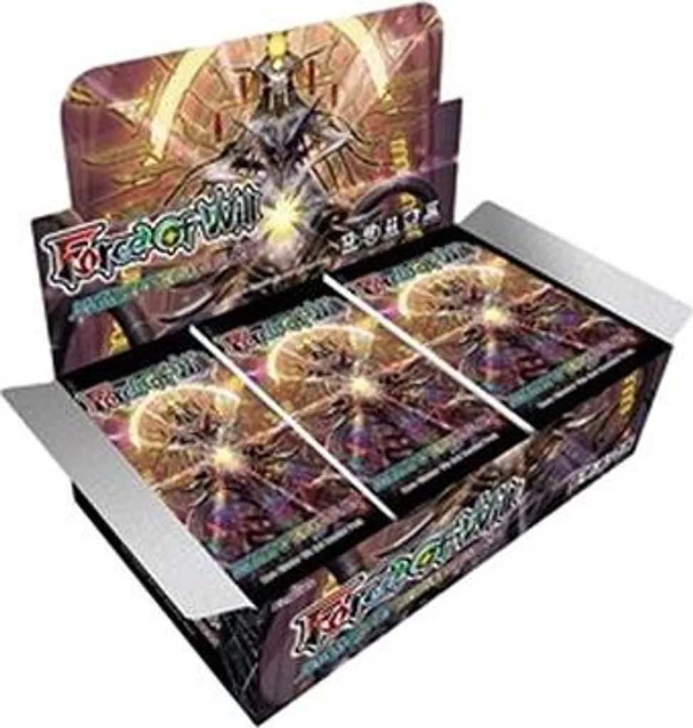 Force of Will Rogue Planet Booster Box avec Cartes Super Rares et Rulers