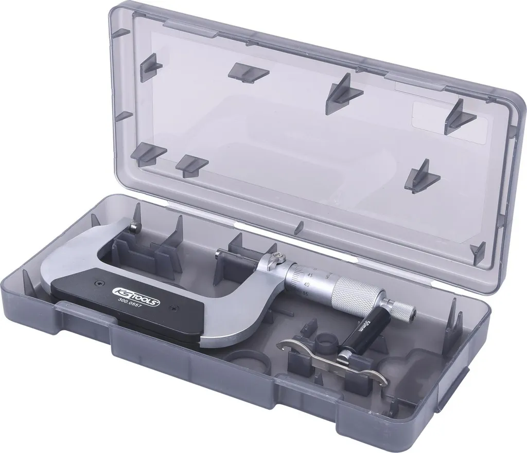 Micrometro Professionale KS Tools 300.0557 DIN 863 | Range 50-75 mm