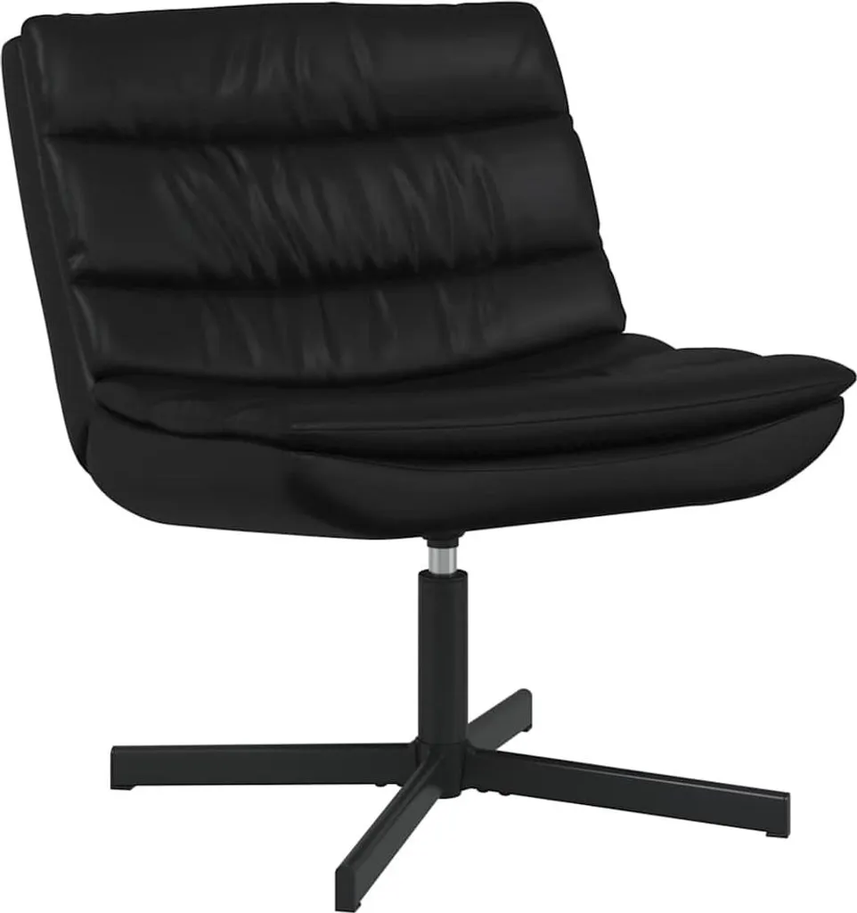 Siège pivotant pour bureau ou salon vidaXL Noir 63 cm | Confort optimal