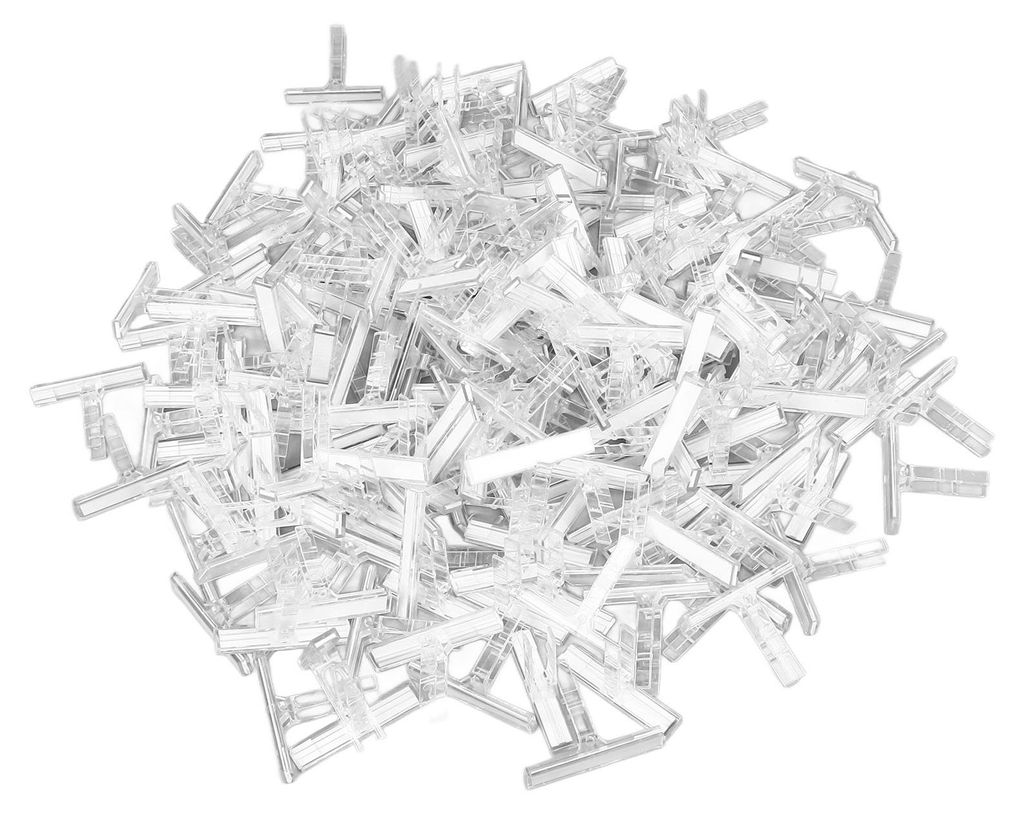 Klemmenmarkierungsklemme PA66, 35 mm DIN-Schienenmontage, transparenter Streifenhalter