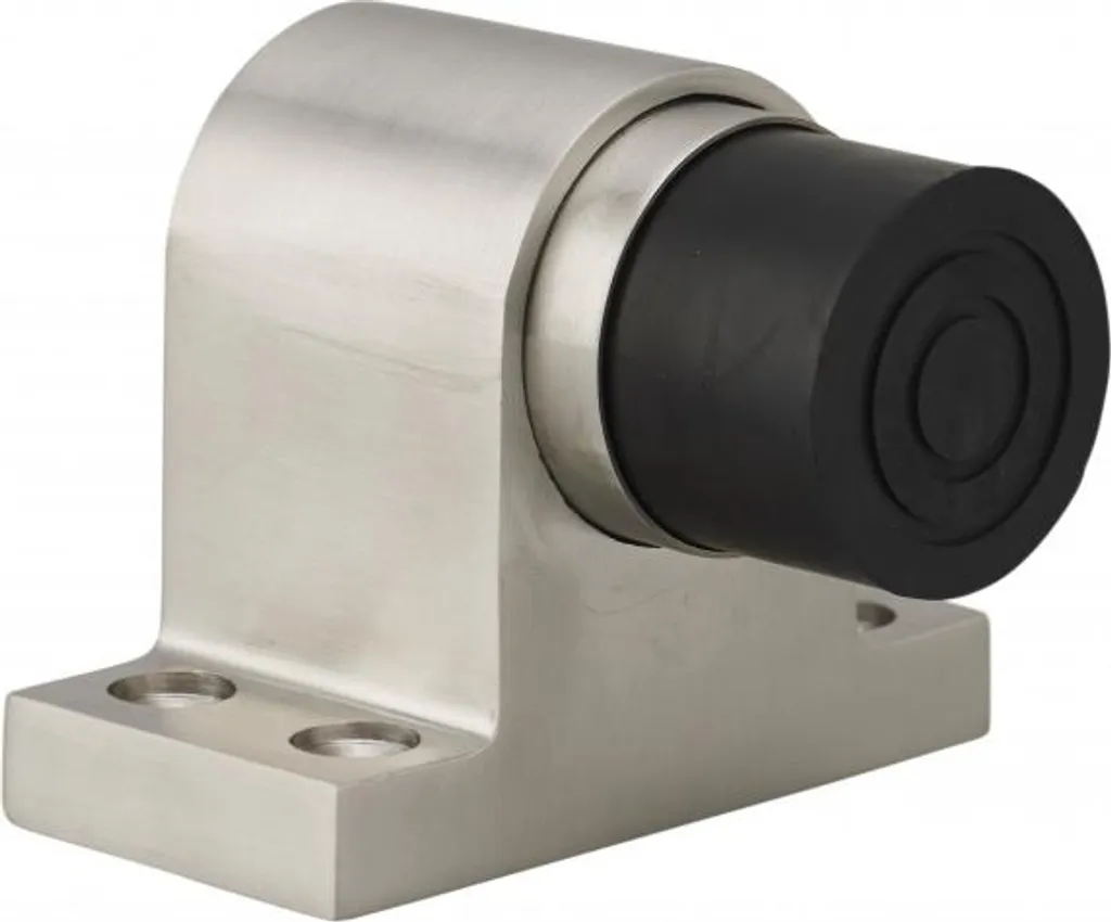Arrêt de porte cylindrique inox satiné Thirard Ø35mm fixation sol