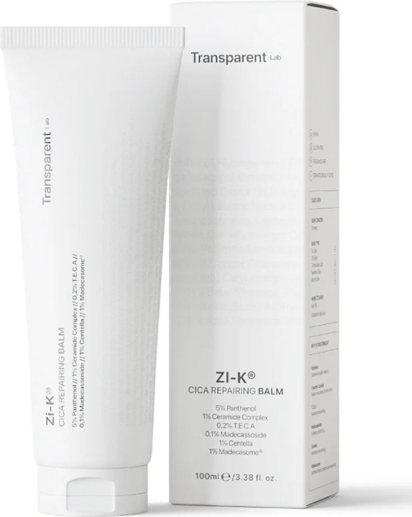 Transparent Lab ZI-K Cica Repairing Balm 100 ml - Regenerierender Balsam mit Centella Asiatica