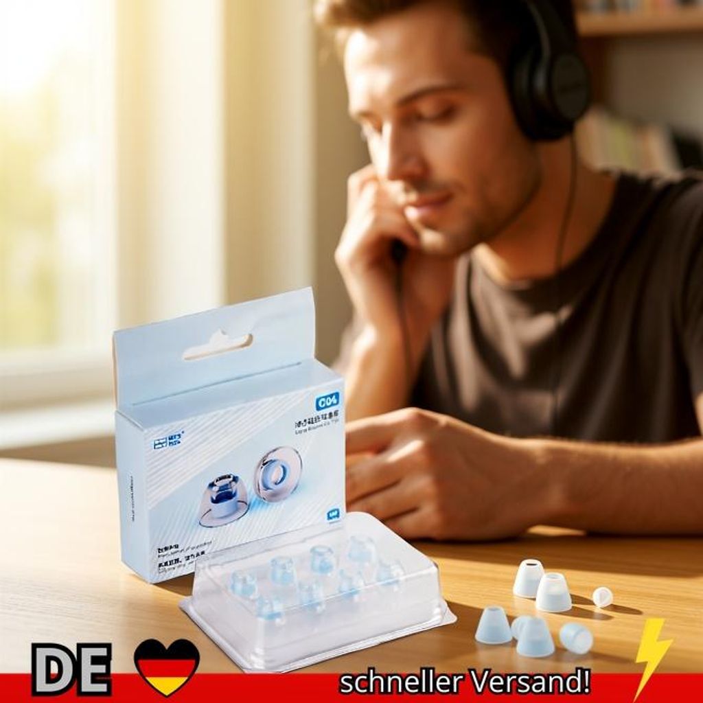 NICEHCK C04 Flüssigsilikon-Ohrstöpsel Geräuschisolierend Weich Erweitert die