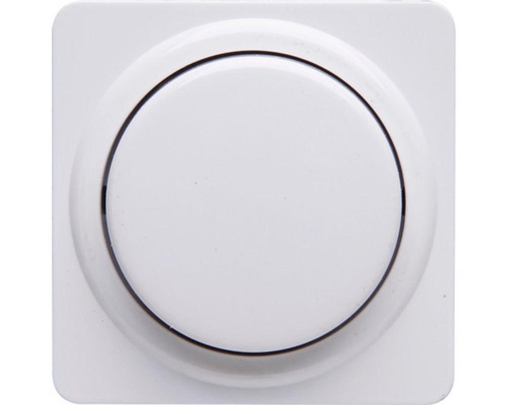 Kopp EUROPA artis weiß Schalterprogramm, Rahmen, Schalter, Steckdose, etc. Abdeckung Dimmer Nr.2