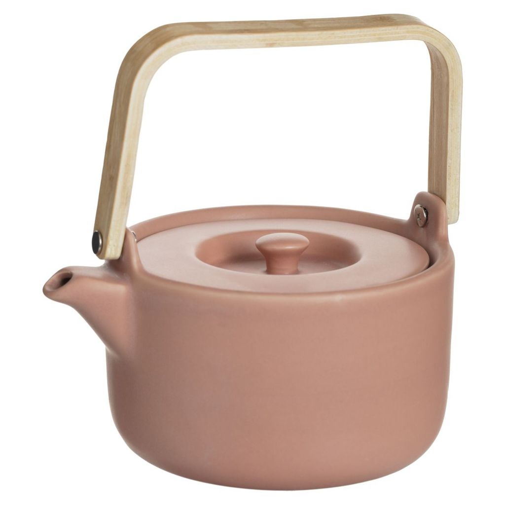 Secret de Gourmet Teekanne mit Sieb 800 ml Keramik Holz Produktbild 