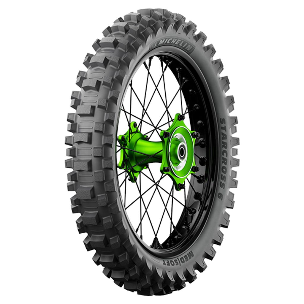 Pneumatiky MICHELIN 120/90-18 65M STARCROSS 6 MEDIO/MORBIDO Obrázok produktu 