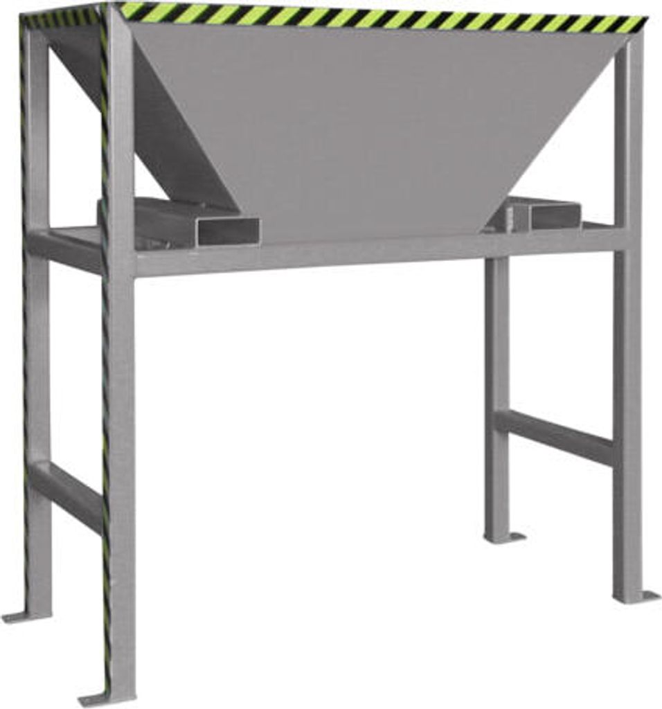 Bauer Befülltrichter BTS, lackiert, Mausgrau