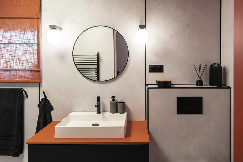 Barre porte-serviettes murale fixe Deante - Accessoire de bain moderne - 5