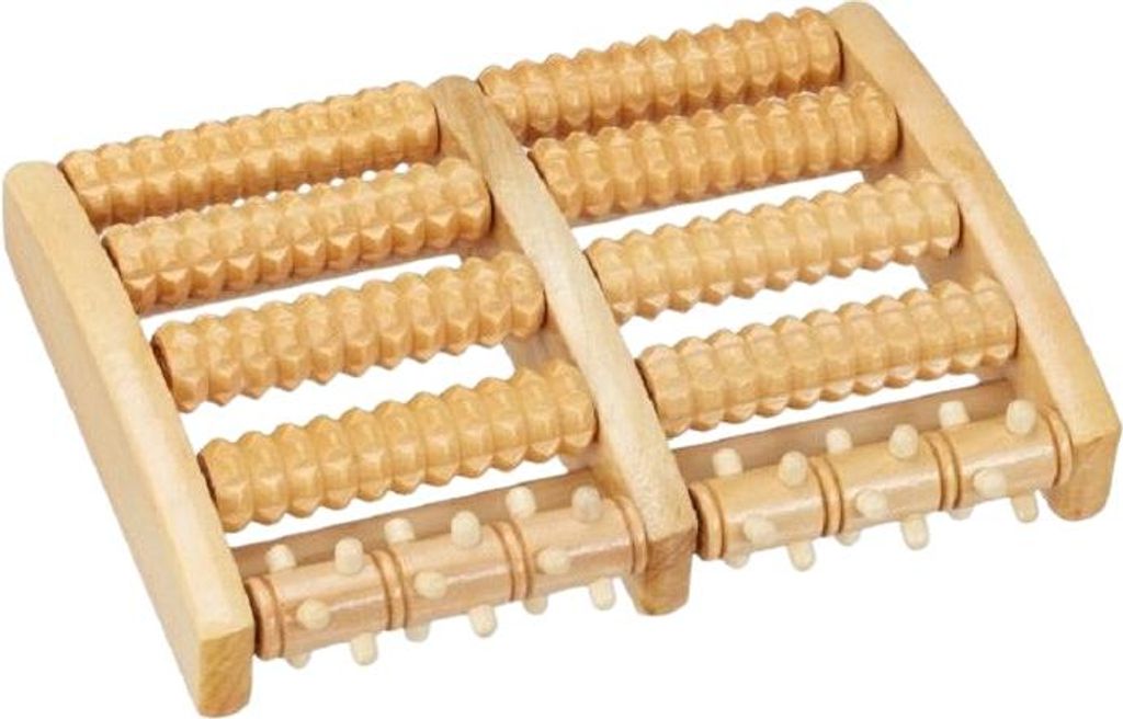 Fußmassagerolle Holz