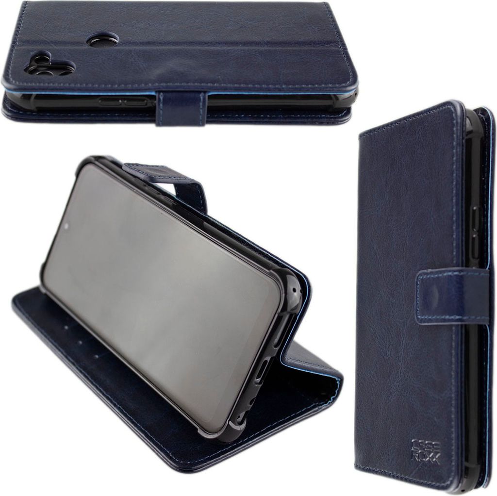 caseroxx Handy Hülle Tasche kompatibel mit rephone Bookstyle-Case Wallet Case