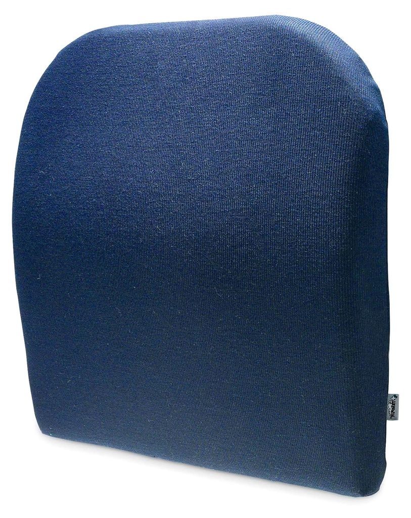 Lordosekissen höhenverstellbar in Blau, Größe 36 x 36 x 7 cm