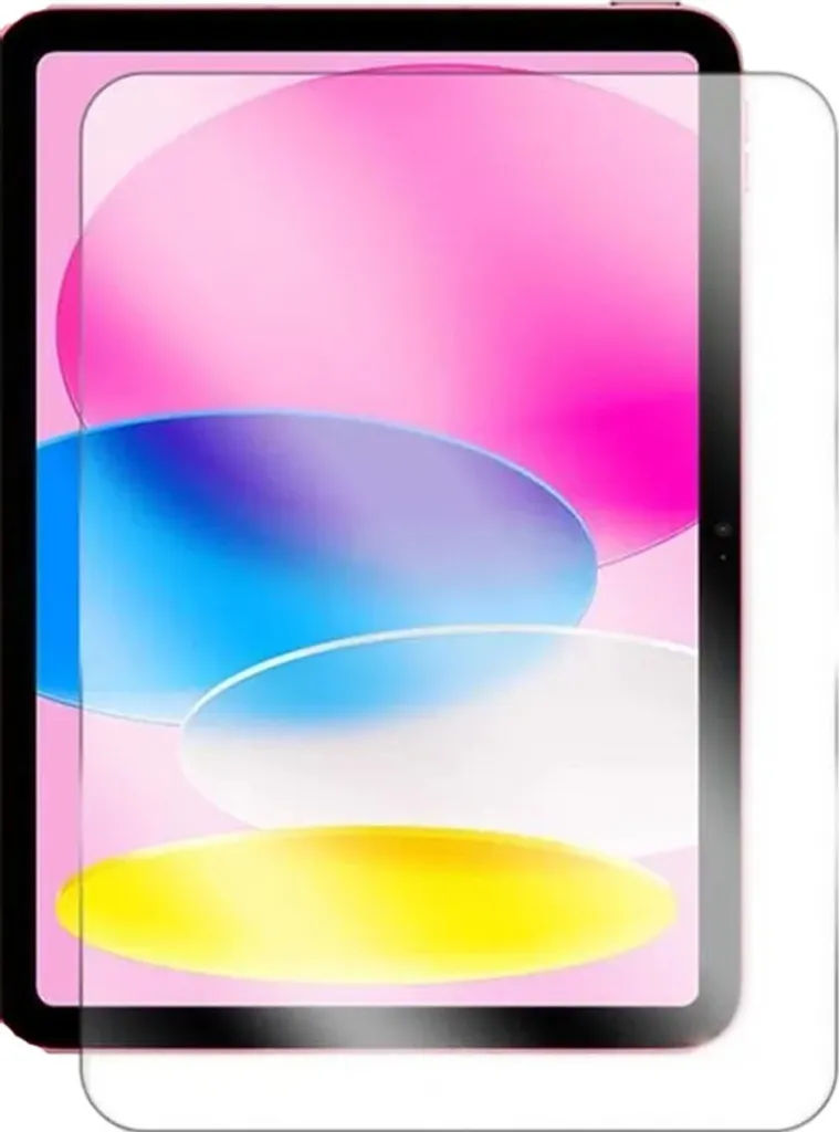 MW, pellicola protettiva per iPad 10.9" in vetro temperato 9H ultrasottile, trasparente