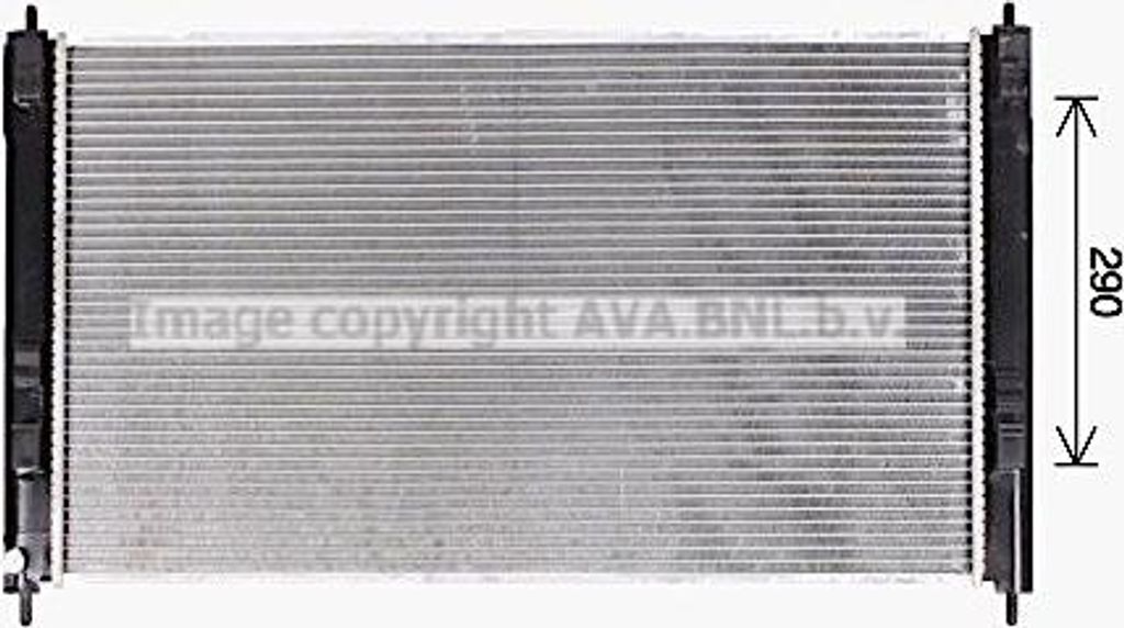 AVA MT2275 Motorkühler OE 1350A763 kompatibel mit C4, ASX, 4008