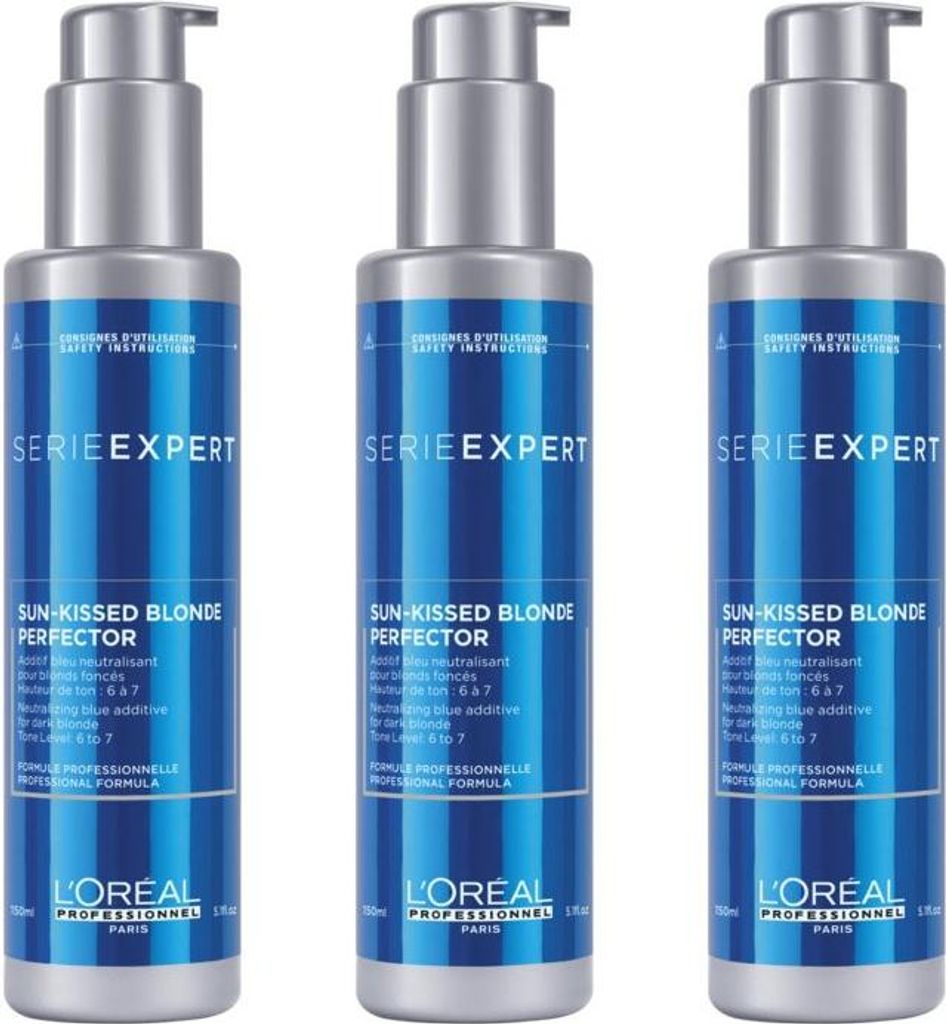 Serie Expert Blondifier Sun-Kissed Blonde Perfector 3x150 ml