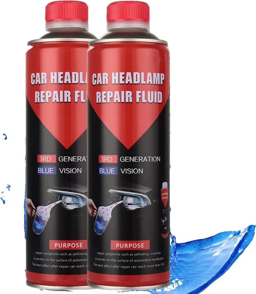 Restauro Fari Polimero Liquido 800g - Kit Professionale High-Tech
