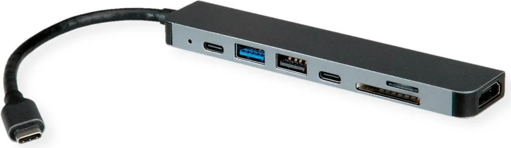 Station USB-C 4K60Hz HDMI et Power Delivery ROLINE 12.02.1122 Gris