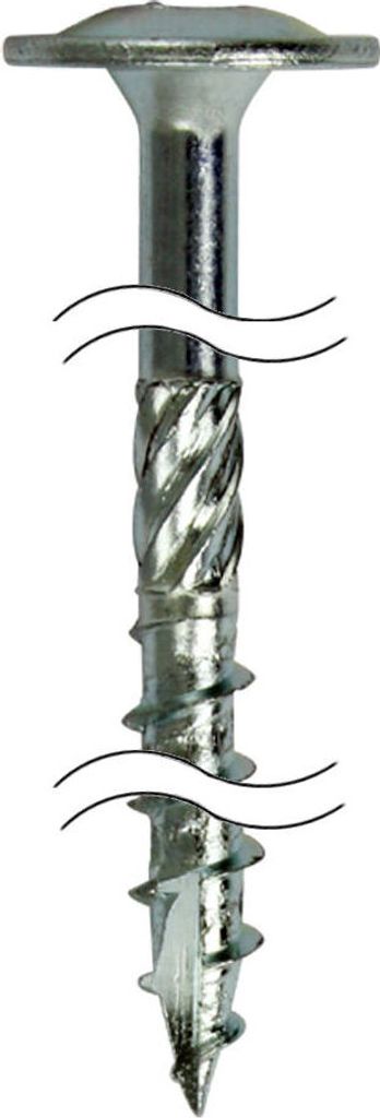 Tellerkopfschrauben 6x120 mm - 20 Stück verzinkt Holzschrauben Torx Schneidkerbe