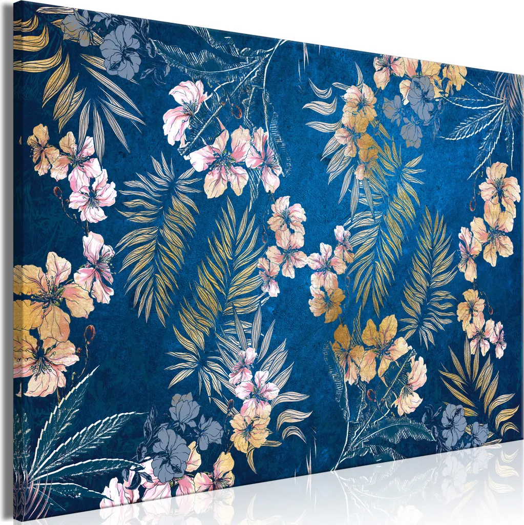 Arredo Pareti Moderno 120x80 cm - Quadro Fiori b-C-1038-b-a